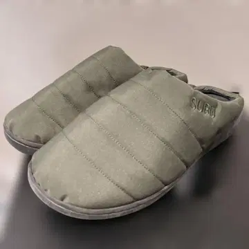 SUBU 올리브 그린 슬리퍼 26.5cm