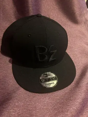 B'z 9FIFTY 스냅백 캡 블랙