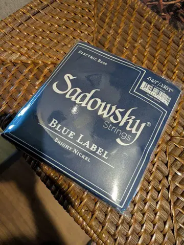 SADOWSKY (사도우스키) SBN45B BLUE 미사용 새상품