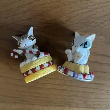 고양이 다얀 가챠 2개 세트