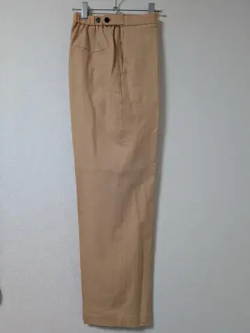 살몬 핑크 울 팬츠