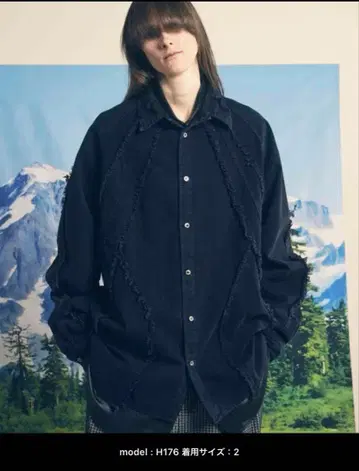 Cut Off Denim Prime-Over Alien Shirt