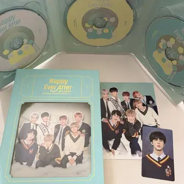 BTS Happy Ever After DVD 트레이딩 카드 포함