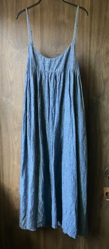 nest robe 린넨 어깨끈 포함 스커트