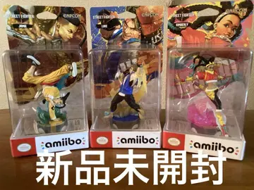 amiibo 스트리트 파이터 3체 세트 루크 제이미 킴벌리