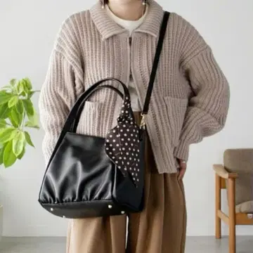 시마무라 히나 씨 가방 스카프 포함 가방 2WAY 숄더