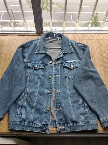라이트 블루 데님 자켓