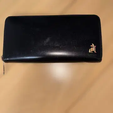 폴 스미스 블랙 가죽 장지갑