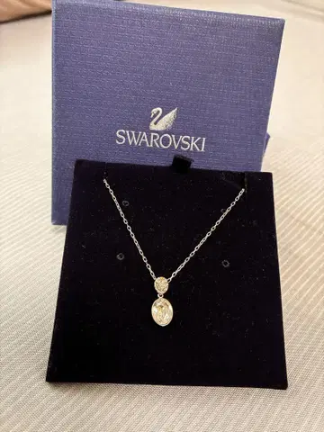 Swarovski 실버 펜던트 목걸이