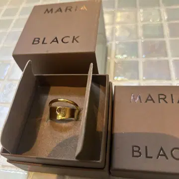 MARIA BLACK Midnight Ring 사이즈 50