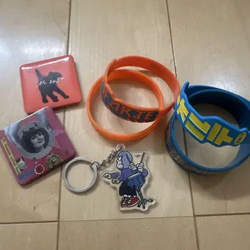 Mr. Forte 러버 밴드, 캔 배지, 키링