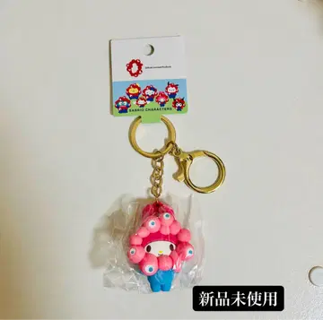 새상품 미야쿠미야쿠 나리키리 입체 마스코트 컬러 키링 마이멜로디