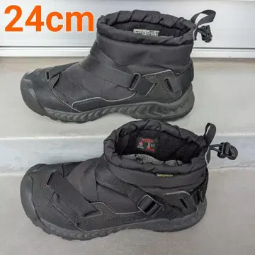 KEEN 블랙 숏부츠