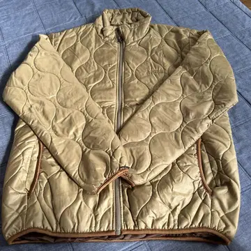 AIGLE 퀼팅 자켓 M 골드
