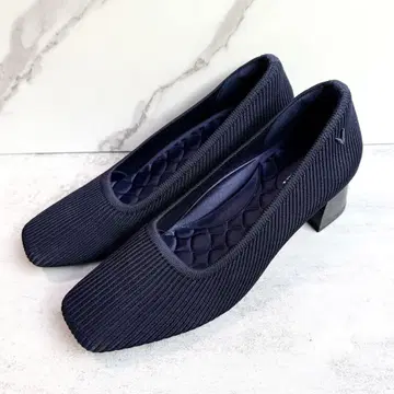 VIVAIA 스퀘어토 청키힐 펌프스 38.5 24.5cm