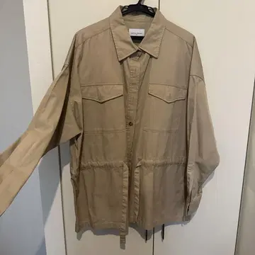 UNITED ARROWS 베이지 긴팔 셔츠