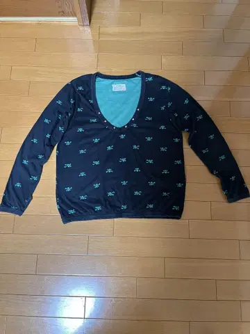 Scull Jeans 얇은 소재 트레이닝복 U넥 사이즈 40