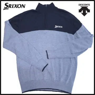 새상품급 3L 사이즈 [Srixon] 하프 지퍼 스웨터 DESCENTE