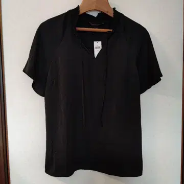 BANANA REPUBLIC 블랙 반팔 셔츠 M