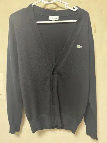 LACOSTE 블랙 가디건