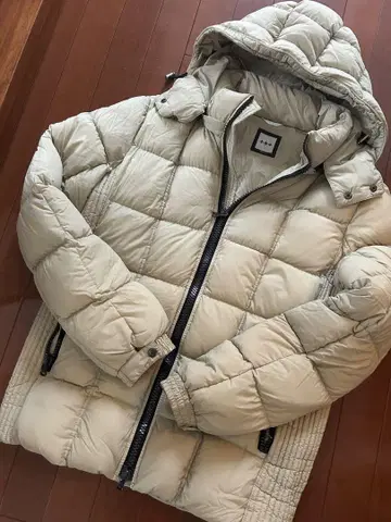 타트라스 베이지 블랙 퀼팅 다운 자켓 05 점퍼 남성용