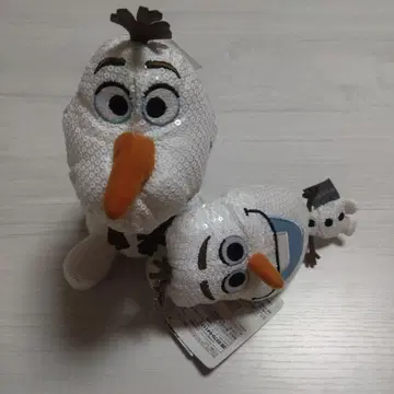겨울왕국 2 올라프 봉제 인형 파우치 & 패스 케이스.