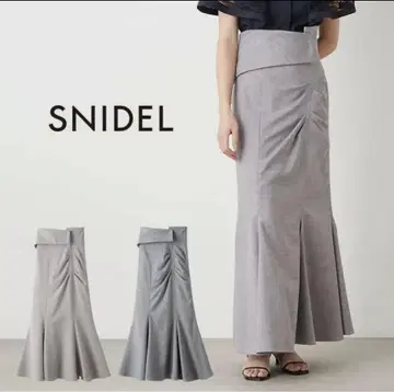 SNIDEL 머메이드 스커트