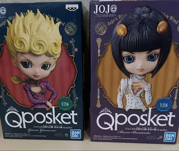 Qposket 죠죠의 기묘한 모험 황금의 바람 피규어 2체 세트 새상품
