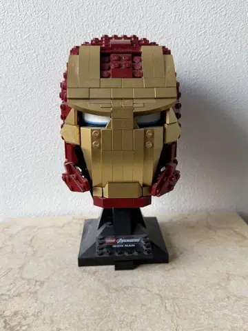 LEGO 아이언맨 헬멧 완성품