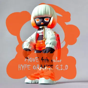 MOVE 4th color HYPE ORANGE G.I.D emdash