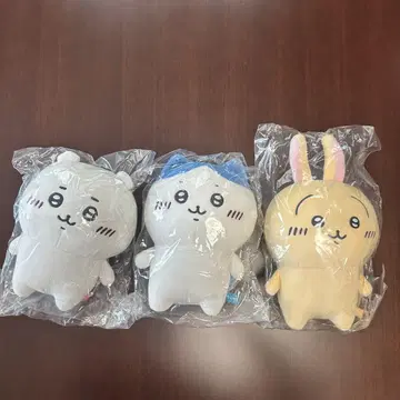 치이카와 (먼작귀) 하치와레 토끼 초기 봉제 인형 S 미개봉 새상품