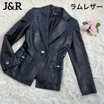 [ J&R ] 제이앤알 라무 레더 재킷 테일러드 양가죽 S