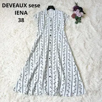 [ IENA DEVEAUX*sese ] 꽃무늬 프론트 오픈 원피스