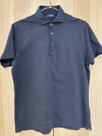 BEAMS F 카노코 피케 셔츠 이탈리아제