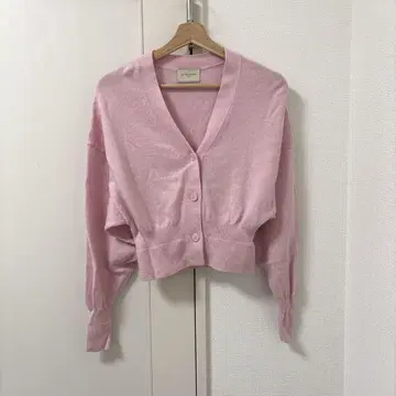 유나이티드 애로우즈 핑크 가디건
