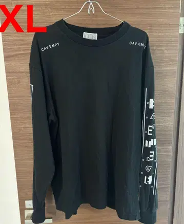 C.E CAV EMPT 롱티 블랙 XL