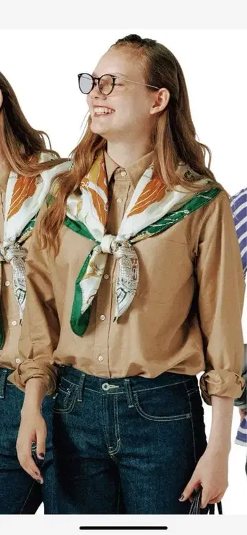 manipuri BALLON 실크 스카프 퍼지 게재