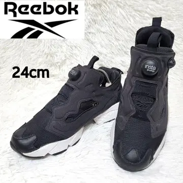[ 새상품급 ] Reebok 인스타펌프 퓨리 스니커즈 24cm 블랙