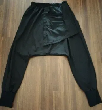 블랙 사루엘 팬츠