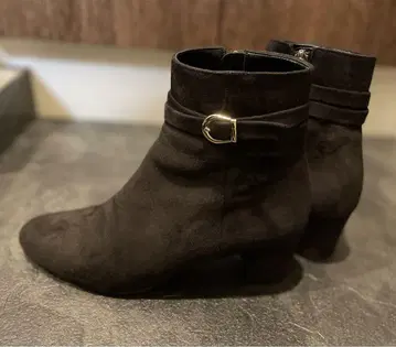 (DIANA/Made in Japan) 스웨이드 숏부츠 블랙