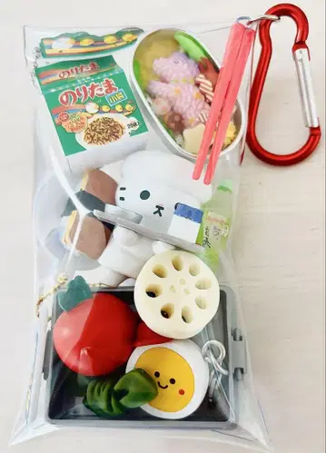 가챠 파우치 묶음 판매 급식 소풍 도시락 피크닉
