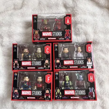 MARVEL Happy 복권 [ BE@RBRICK ] 페어 박스 세트