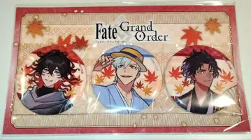 FGO 교토마후 2025 캔뱃지 단테 퍼시벌 바솔로뮤