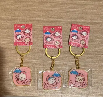 치이카와 (먼작귀) 지역 한정 키링 시즈오카 벚꽃새우