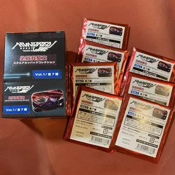 HUNDRED LINE 필살아구력 스퀘어 캔뱃지 BOX