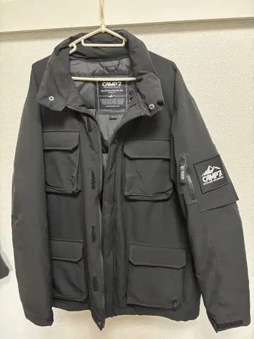 CAMP7 다운 자켓 블랙