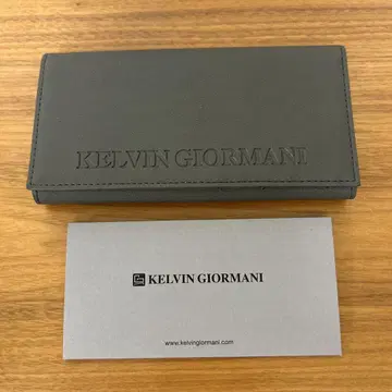 KELVIN GIORMANI 장지갑 남녀 공용 새상품