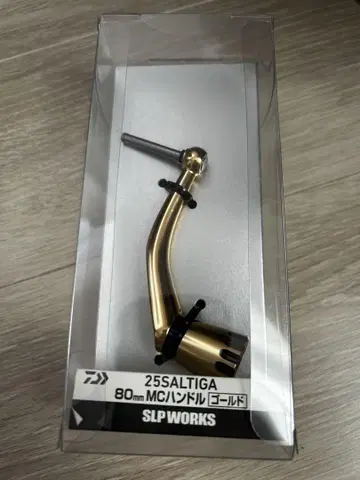 SLP WORKS 25SALTIGA 80mm MC 핸들 골드