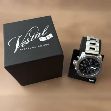 Vestal 아날로그 크로노그래프 시계