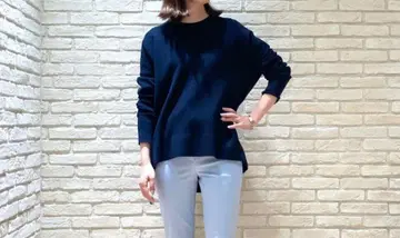 23SS 스테디 코튼 카레니아 크랜 크루넥 니트